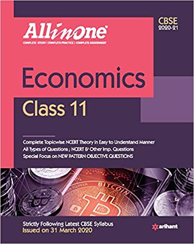 All In One Class 11 Economics Cbse 21 Arihant Publishers Babu Book Center