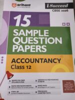 Arihant Class 12th Accountancy Sample Paper