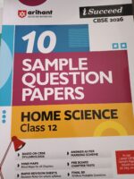 Arihant Class 12th home science Sample Paper