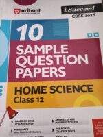 Arihant Class 12th home science Sample Paper - Image 2