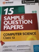 Arihant Class 12th Computer science Sample Paper