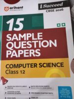 Arihant Class 12th Computer science Sample Paper - Image 2