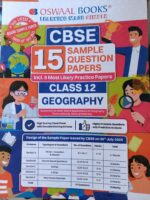 Oswaal Class 12th Geography Sample Paper
