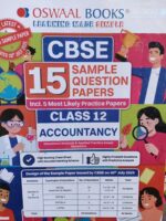Oswaal Class 12th Accountancy Sample Paper