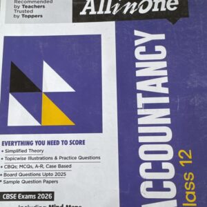 Arihant  All in one Accountancy Class 12th For CBSE Exam 2025-26