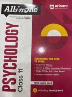 Arihant All  in one Psychology For Class 11CBSE Exam for 2025-26